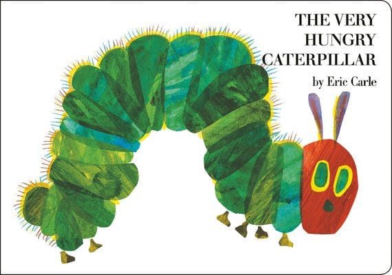 The Very Hungry Caterpillar — book cover