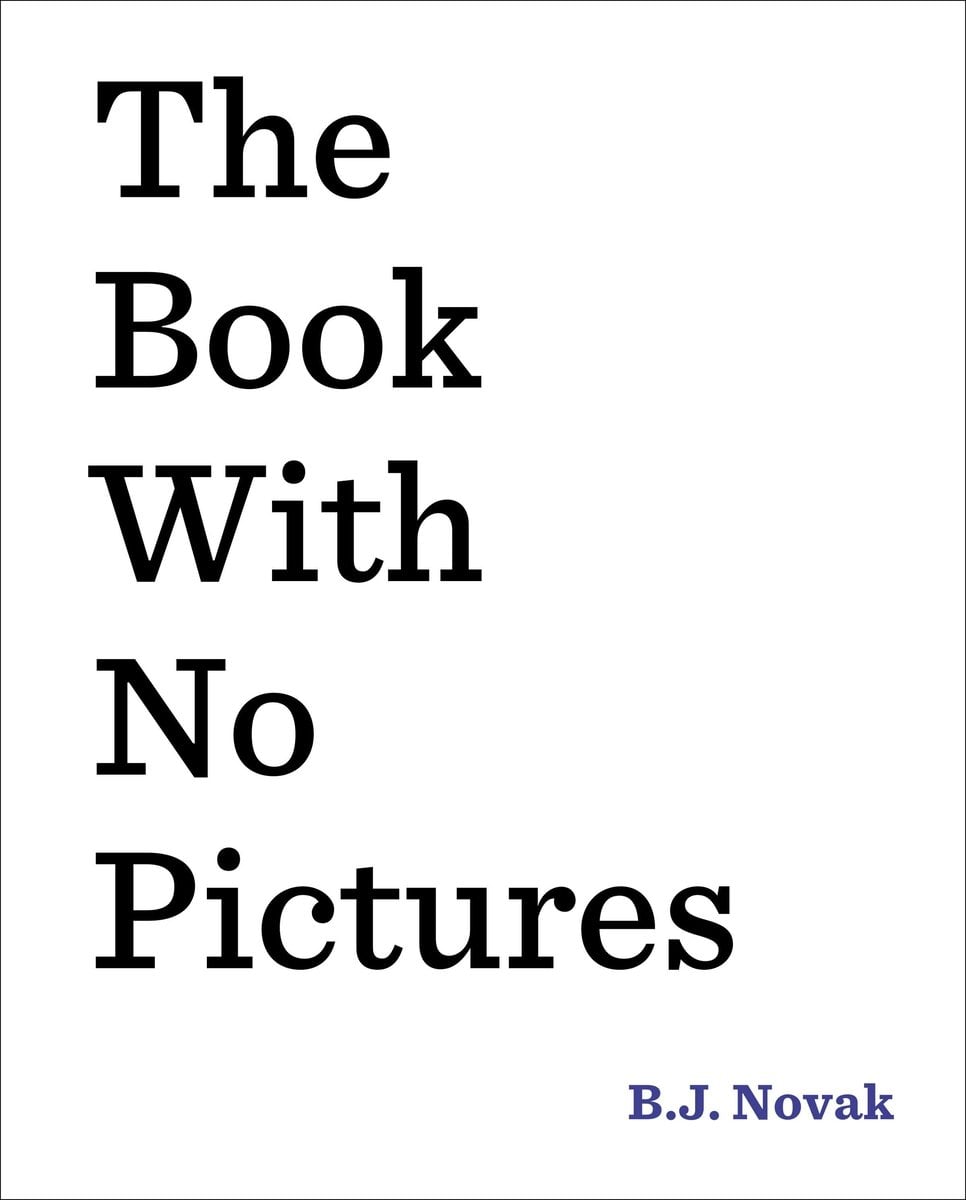 The Book with No Pictures — book cover